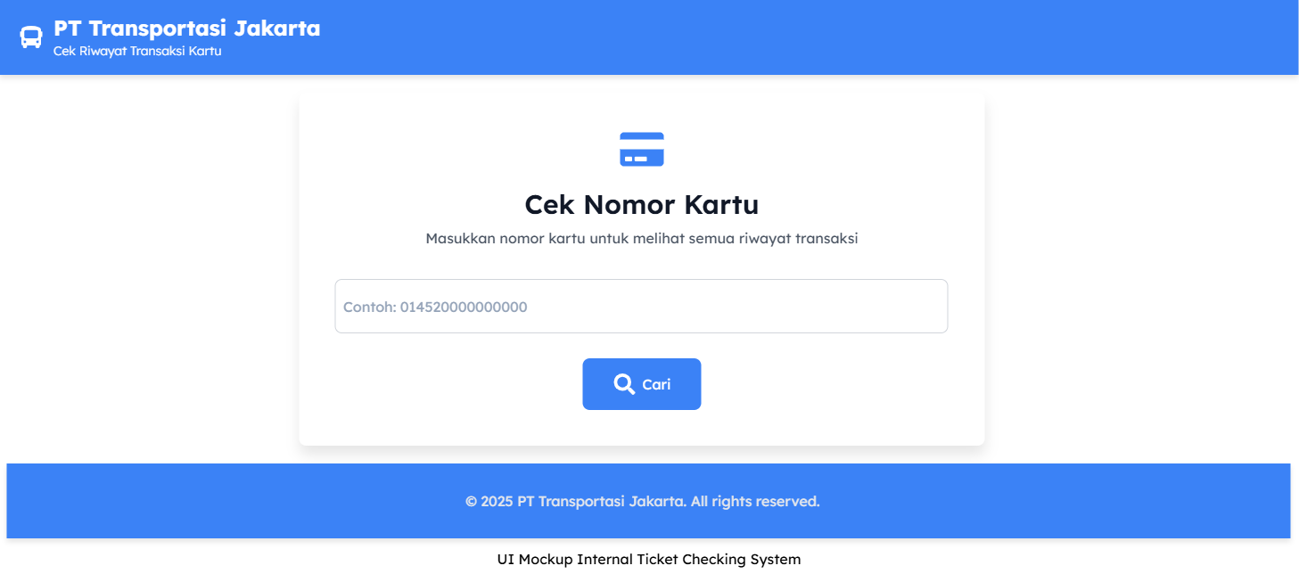 Cek No Kartu